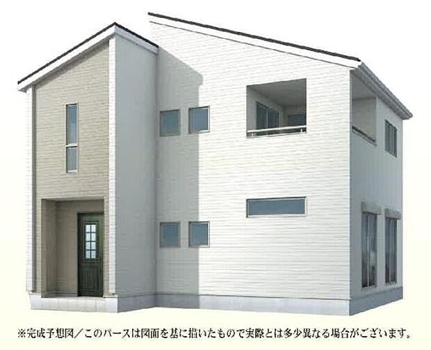 1号棟 完成パース