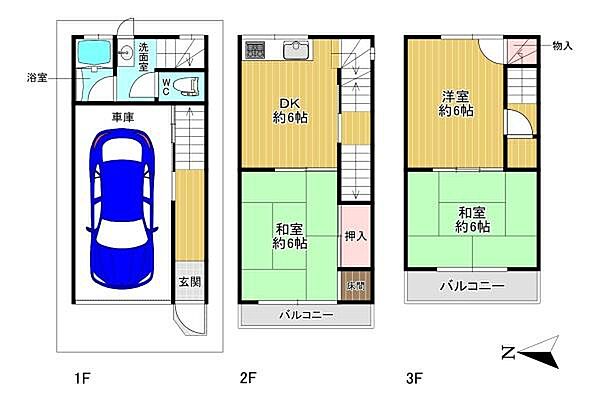 間取り：327001691163