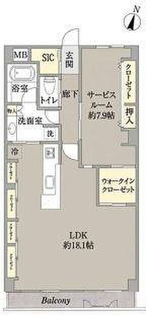 間取り図です。