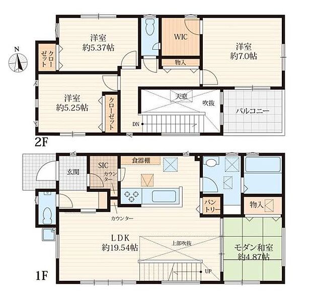 「笑顔あふれる大空間×家事ラク動線」広々とした空間で、お子様が元気いっぱいに駆け回る。効率的な家事動線でママも笑顔。家族みんながのびのび暮らせる住まいです。