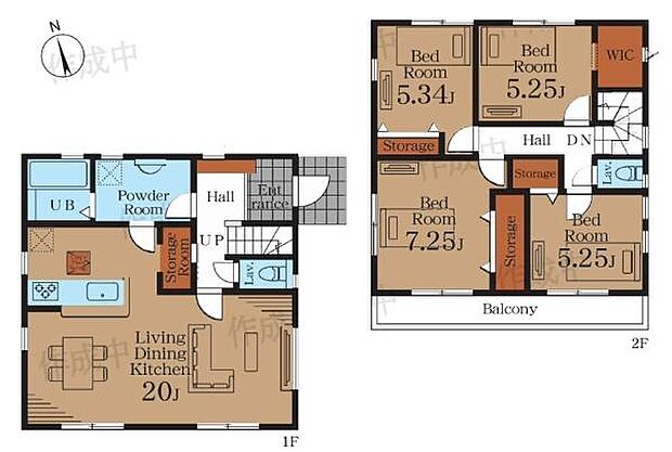 「笑顔あふれる大空間×家事ラク動線」広々とした空間で、お子様が元気いっぱいに駆け回る。効率的な家事動線でママも笑顔。家族みんながのびのび暮らせる住まいです。