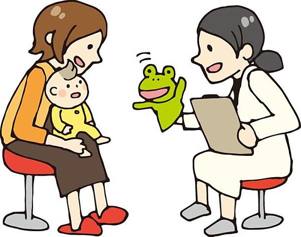 ふくお小児科アレルギー科まで500m