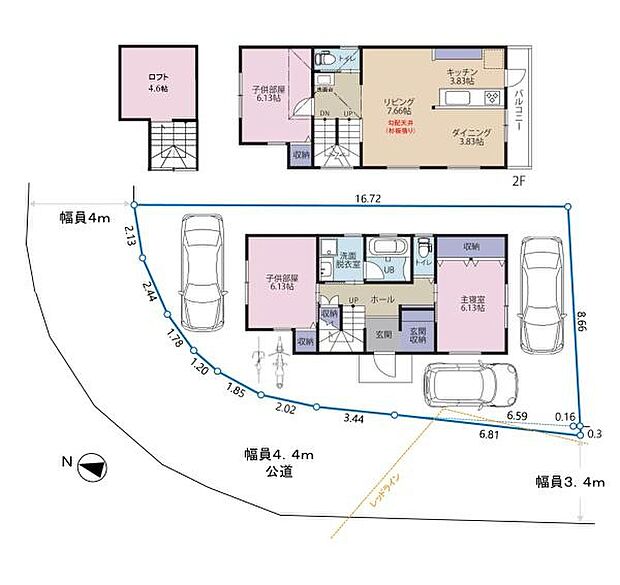 「笑顔あふれる大空間×家事ラク動線」広々とした空間で、お子様が元気いっぱいに駆け回る。効率的な家事動線でママも笑顔。家族みんながのびのび暮らせる住まいです。