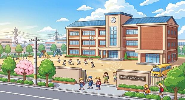 永谷小学校 まで300m