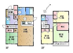 近江鉄道近江本線 五箇荘駅 徒歩25分 4SLDKの間取り