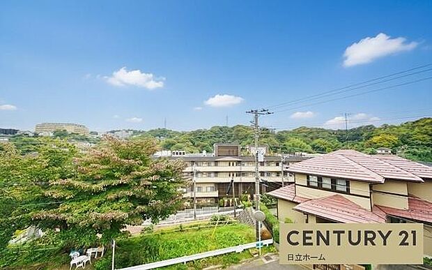 《眺望》 ■目の前には気持ちの良い空が広がります。