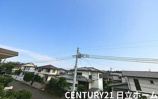 《眺望》　■目の前には気持ちの良い空が広がります。