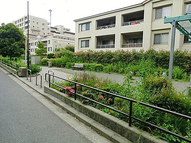 獅子ケ谷1丁目公園まで539m、きれいに整備された気持ちの良い空間で遊べます。