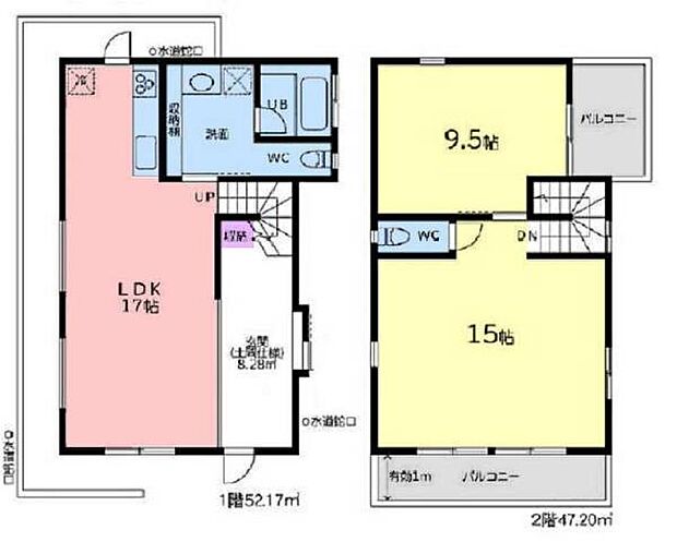 《間取り》■リビング中心の新生活。光を取り入れる開放的な設計で居心地の良い時間を演出します。19階部分で日当たり、眺望良好。