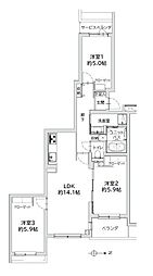 ヒルズ等々力緑地ウエスト