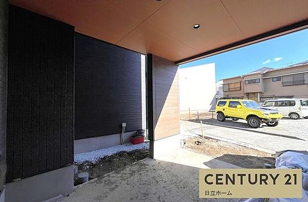 《駐車場》■ビルトインガレージが大切な愛車を守ります。