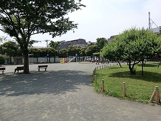 岡野公園まで517m、野球場やプール、複合遊具のある公園。近くのサミットストアにはお子様連れで入れる飲食店もあるので気軽に遊びに行けそうです。