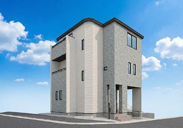 《完成予想図》 ■機能性とデザイン性を兼ねそろえた理想の住まい。美しい外観やくつろぎの室内空間にふさわしい素材・形・色彩、上質感に満ちております。