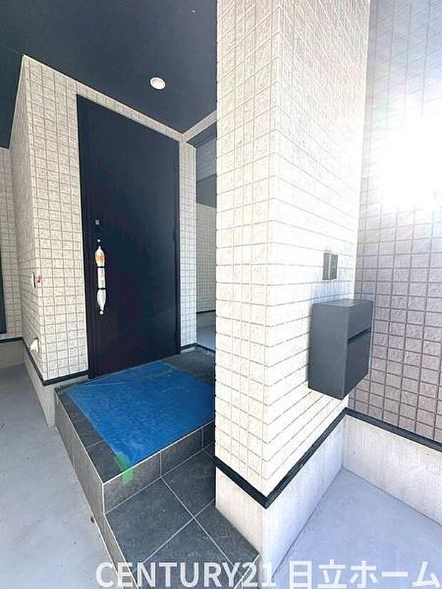 《玄関》　■品のある落ち着いた玄関