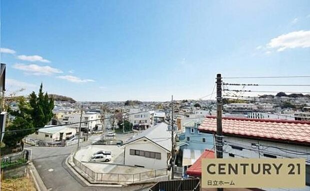 《眺望》 ■目の前には気持ちの良い空が広がります。