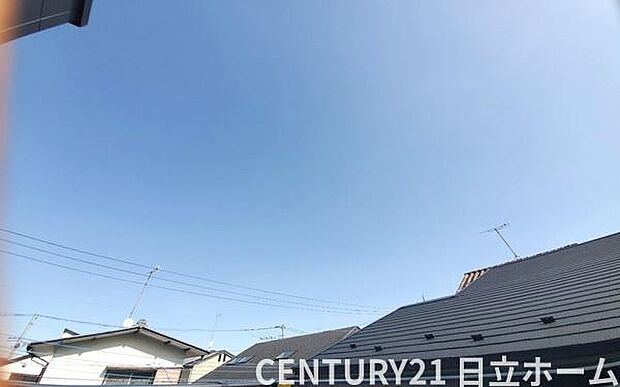 《眺望》 ■目の前には気持ちの良い空が広がります。