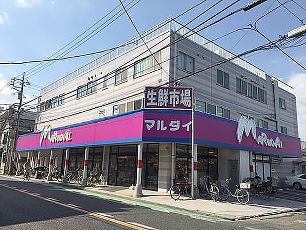 マルダイ小向店まで392m、地域密着型スーパーマーケット。