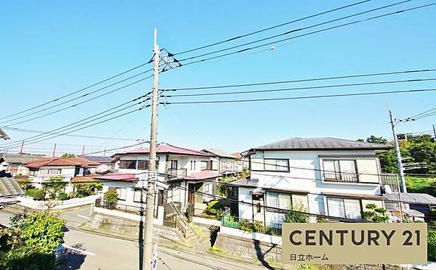 《眺望》 ■目の前には気持ちの良い青空が広がります。
