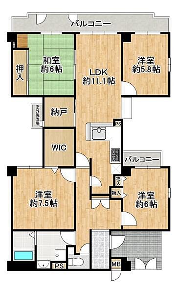 間取り：327001453278