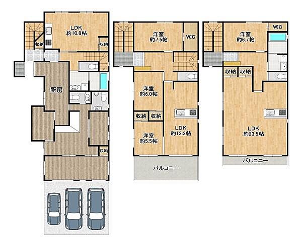 間取り：327001675261