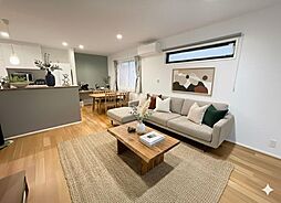 土浦市中 3LDKのリビング/ダイニング