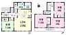 間取り：15帖の広々LDKに加え、全居室6帖以上のゆとりある間取りです。1階に和室があり、家事動線もスムーズ。2階にはトイレと各室収納を完備し、家族が快適に暮らせる機能的なデザインが魅力です。