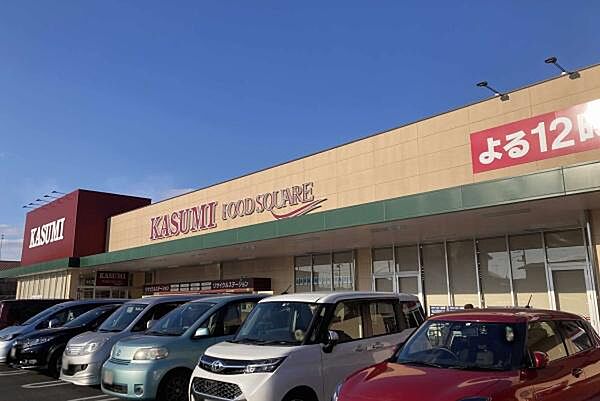 カスミフードスクエア水戸堀町店まで1100m、豊富な品揃えのカスミ。日々の買物に便利です。