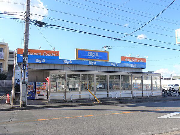 ビッグ・エー千葉都賀店まで1035m