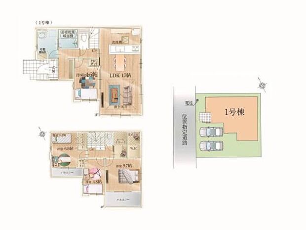 各居室に収納を完備した新築物件のご紹介です♪