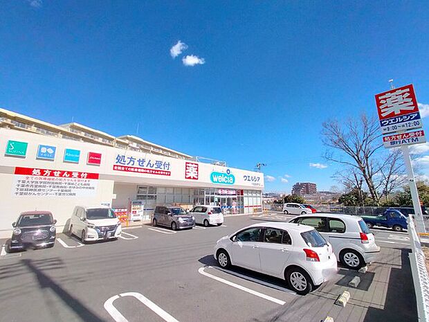 ウエルシア千葉高津戸店まで880m