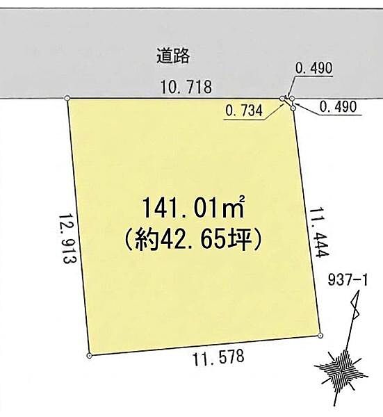 区画図：312001307605