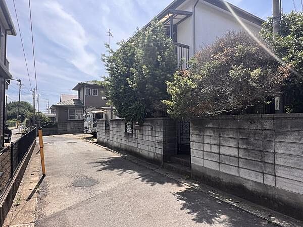 前面道路、反対側から！