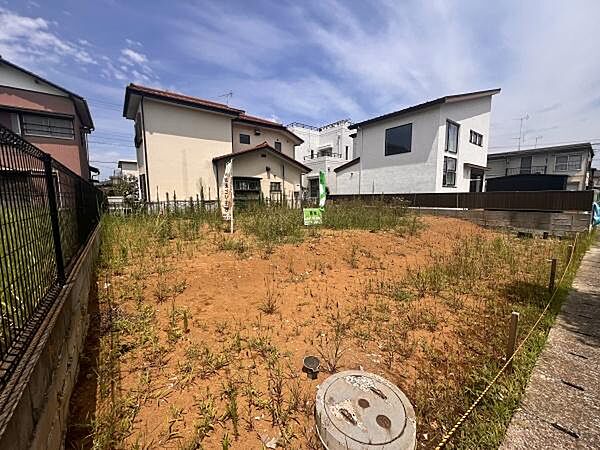 別角度からの現地土地写真。