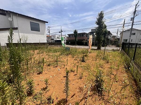 別角度からの現地土地写真。