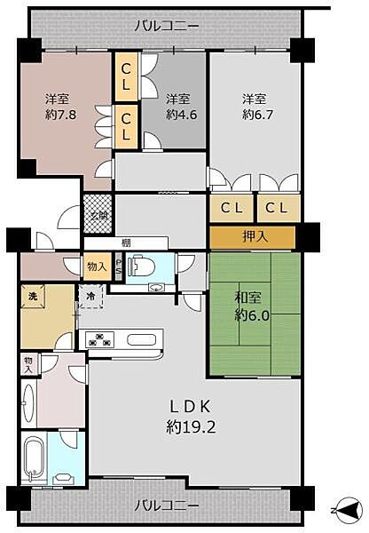 間取り：327001691348