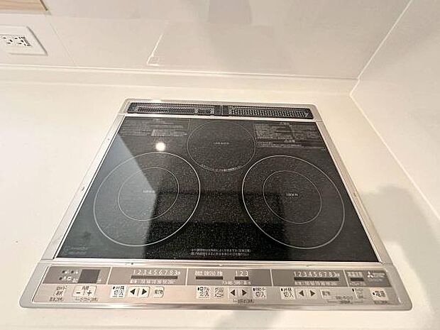 IHクッキングヒーター 3口