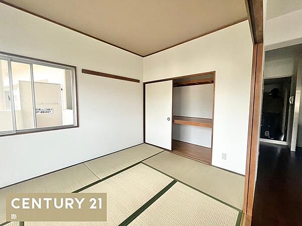 【和室】押入れ付き6帖の和室