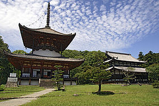 根来寺まで2820m