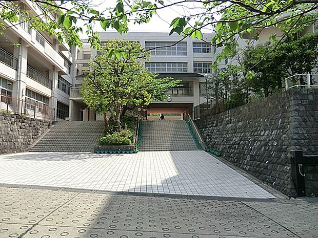 鎌倉市立植木小学校　1300m　 