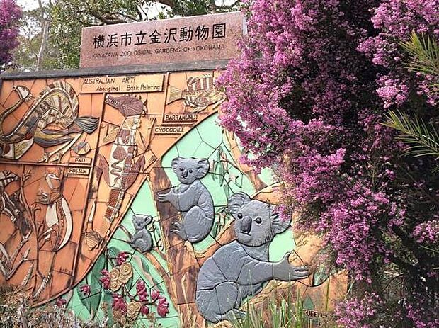金沢自然公園　260m　動物園エリアと植物園エリアに分かれ、動物や昆虫、草花を観察できます。 