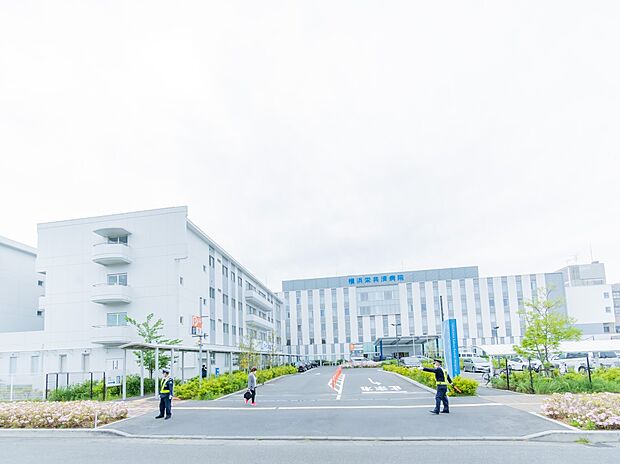 国家公務員共済組合連合会横浜栄共済病院　350m　地域の皆様の健康を支える病院として、安全で安心できる医療の提供に努めています。 