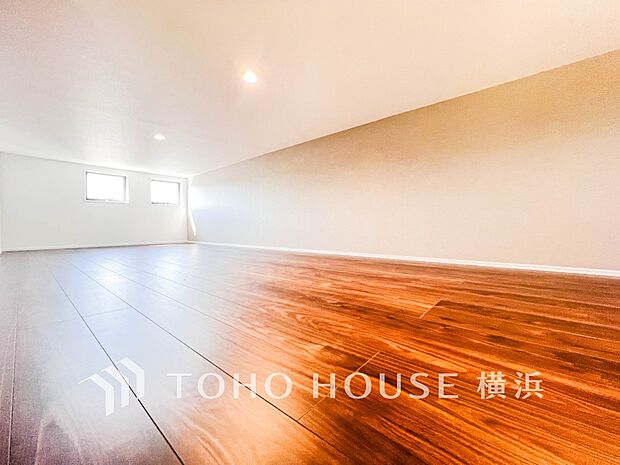 あると便利なロフト付き。趣味部屋など、お客様好みの空間に作り上げてください。
