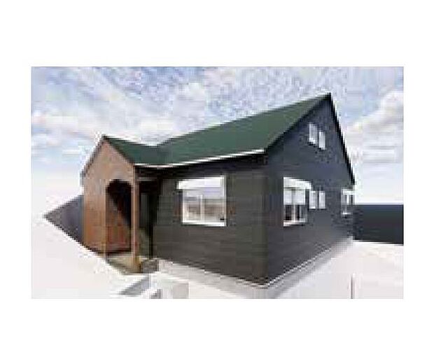 訪れる人の記憶に残るスタイリッシュな邸宅。（パースはイメージのため実際と色柄が異なる場合があります）