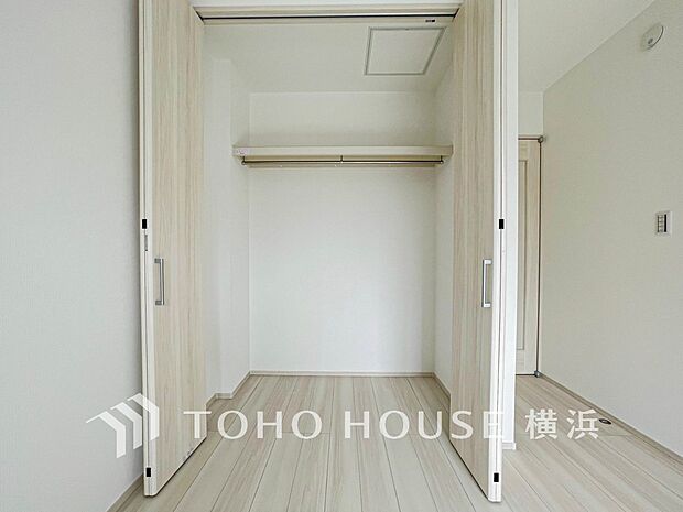 住まいの快適性を左右する収納は欲しい場所に使い勝手のよい収納を確保しています。(A棟)