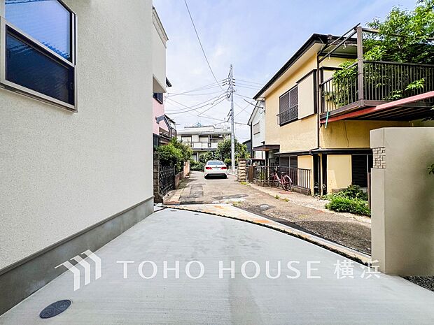 カースペース付きで豊かなカーライフも。