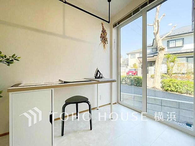 一日の始まりと終わりを心地よく演出してくれる、多彩な機能が備えられたパウダールーム。