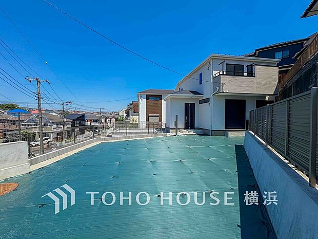 毎日の暮らしの中に癒しを与えてくれるお庭スペース。