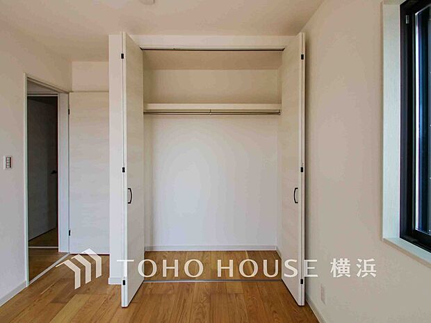 住まいの快適性を左右する収納は欲しい場所に使い勝手のよい収納を確保しています。