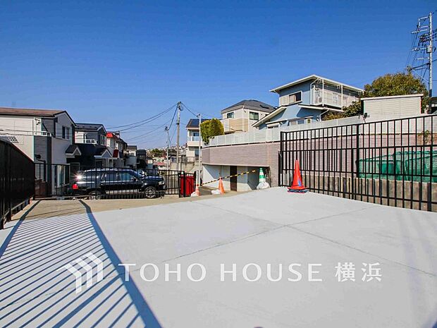 カースペース付きで豊かなカーライフも。