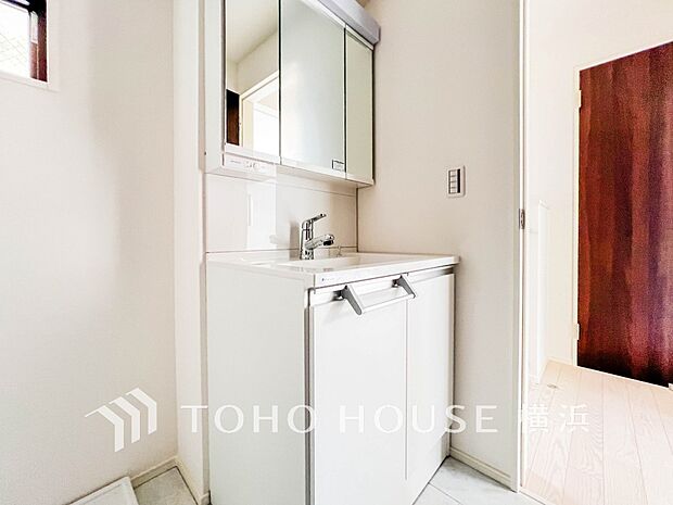 一日の始まりと終わりを心地よく演出してくれる、多彩な機能が備えられたパウダールーム。